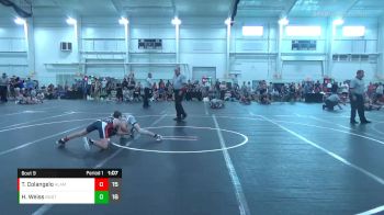 84 lbs Round 2 (10 Team) - Hayden Weiss, Bandits vs Titus Colangelo, All American