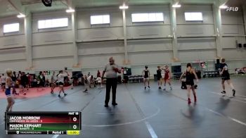 72 lbs Finals (2 Team) - Jacob Morrow, Contenders WA Green vs Mason Kephart, Dayton Bandits
