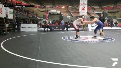 All Cadet Boys Freestyle Upper - 190 lbs Cons. Semis - Beau Castillo, Woodlake High School Wrestling vs Carlos Zaragoza, Brawley Union High School Wrestling