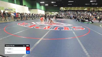 124 lbs Consi Of 16 #2 - Hannah Lopez, OK vs Ty Mack, SC