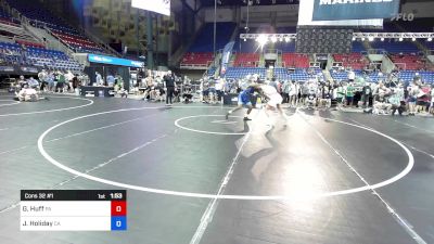 175 lbs Cons 32 #1 - Garett Huff, PA vs James Holiday, CA