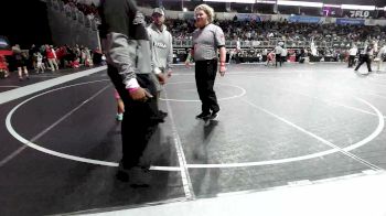 52 lbs Rr Rnd 4 - Zayla Vandermark, Viking WC vs Evie Wheatley, Lafayette Scrappers WC