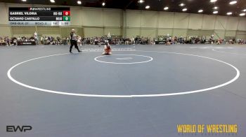 100 lbs Rr Rnd 1 - Gabriel Viloria, OK Elite 14U Black vs Octavio Castillo, Mojo 14U
