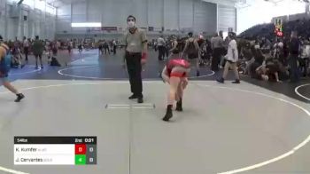 140 lbs Rr Rnd 2 - Ethan Wheeler, Alaska Avalanche vs Christian Kirkpatrick, Gold Rush