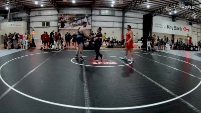 130 kg Champ. Round 3 - Juan Cruz, Warrior Regional Training Center vs James Hustoles, NMU-National Training Center