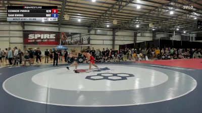 70 kg Cons. Round 9 - Connor Pierce, NLWC/TMWC vs Sam Ewing, WNY RTC