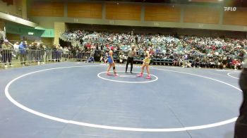 125 lbs Consi Of 16 #1 - Evelyn Scott, Deer Park vs Nadia Lopez, McQueen