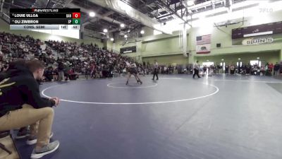 144 lbs Cons. Semi - Oli Zimbron, SAN PEDRO vs Louie Ulloa, BANNING