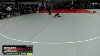 54 lbs Semifinal - Leo Hernandez, EVW vs Connor Cihlar, No-Nonsense