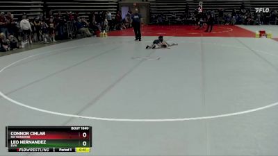 54 lbs Semifinal - Leo Hernandez, EVW vs Connor Cihlar, No-Nonsense