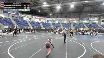 46 lbs Consolation - Cashton Schmalz, No Escape Wrestling vs Carson Dick, Team Grand Valley Elite