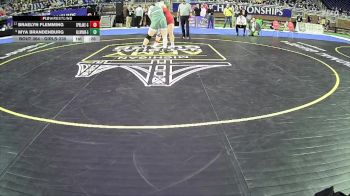 Girls-235 lbs Cons. Semi - Mya Brandenburg, Allen Park H.s. Girls vs Braelyn Flemming, Spring Lake Hs Girls