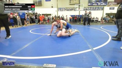 140 lbs Consi Of 4 - Reid Schneeberger, Newkirk Takedown Club vs Bentley Mefford, Tiger Trained Wrestling