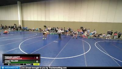 120 lbs Semifinal - Taegan Leavitt, Champions Wrestling Club vs Chad Yellow, San Juan