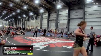 127 lbs Final - Kiianna Gavere, Black Mambas vs Jauzlyean Gray, Missouri Battle Gear Purple