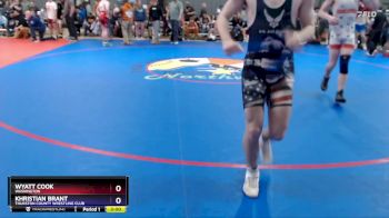 150 lbs Quarterfinal - Wyatt Cook, Washington vs Khristian Brant, Thurston County Wrestling Club