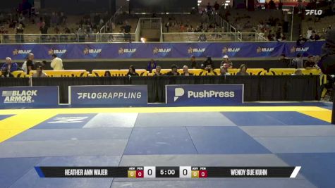 Wendy Sue Kuhn vs Heather Ann Wajer 2026 Pan Jiu Jitsu IBJJF Championship