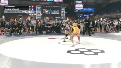 125 lbs Cons. Rd Of 64 - Gianna May, Arizona vs Elliana Selearis, Connecticut
