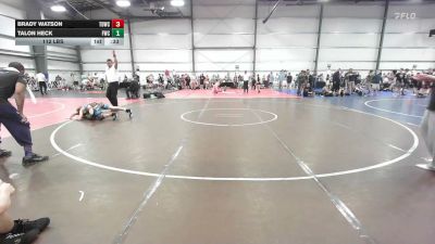 119 lbs Rr Rnd 2 - Kayne Burkett, TDWC Maniacs Blue - MS vs Isaiah Clarke, Freakztyle Leviathan - MS