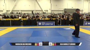 JULIA GABRIELLY FLORENCIO vs MAGDALENA MIA OWCZAREK 2025 World IBJJF Jiu-Jitsu No-Gi Championship