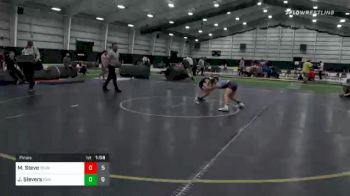 91 lbs Final - Mason Steve, Teknique Black vs James Sievers, Roundtree MS