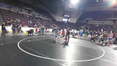 49 lbs Cons. Quarters - JaCobi Lozano, Valley Elite Wrestling vs Eli Glennon, Montana