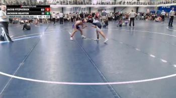 Elite 125 lbs Cons. Round 3 - Jackson Heaston, Upper Iowa vs Jacob Fitzpatrick, Minnesota State