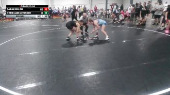 125 lbs Round 1 - Kyrie-Jade Atkinson, Camden Outsiders vs Sarah Walsh, Middleburg
