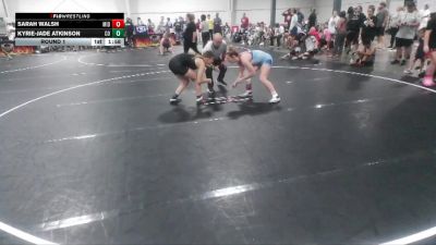 125 lbs Round 1 - Kyrie-Jade Atkinson, Camden Outsiders vs Sarah Walsh, Middleburg