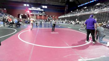 156 lbs Quarterfinal - Emiliano Rael, Northside Wrestling vs Parker Marvel, Eastside United