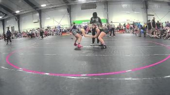 170 lbs Round 2 - Aurora Edwards, Brantley vs Hannah Crowe, Northeast Georgia Mat Monstars