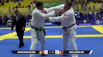 Igor De Almeida Leoni vs Alisson Carvalho De Melo 2025 Brasileiro Jiu-Jitsu IBJJF
