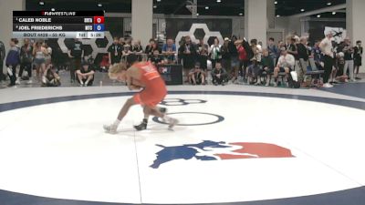 55 kg Quarters - Caleb Noble, SOUTHWEST RTC/TOSS ACADEMY vs Joel Friederichs, Minnesota Training Center