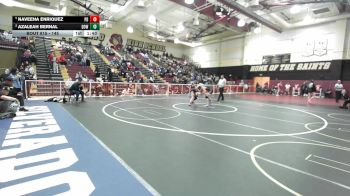 145 lbs 1st Place Match - Naveena Enriquez, Palm Desert vs Azaleah Bernal, Downey