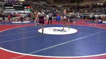 5A 145 lbs Semifinal - Katie Nave, Searcy vs Faith Garcia, Lake Hamilton