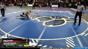 Champ. Round 1 - Devin Nuttelman, Cross County/Osceola vs Jake Flesner, Arlington