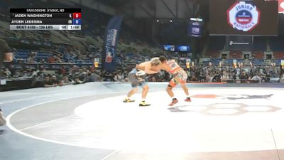 126 lbs Champ. Rd Of 32 - Jaden Washington, Illinois vs Ayden Ledesma, Ohio