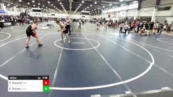 157 lbs Quarterfinal - Aaron Manone, Grindhouse WC vs Ammon Passey, Thundercats WC