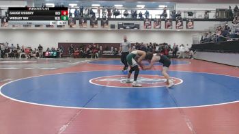 144 lbs Round 1 (16 Team) - Gauge Ussery, Irwin County vs Wesley Wu, Wesleyan