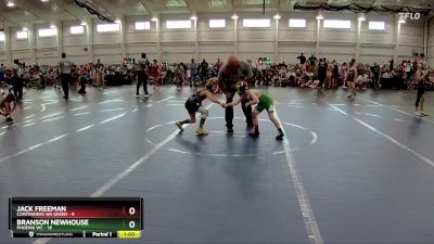 60 lbs Round 3 (8 Team) - Jack Freeman, Contenders WA Green vs Branson Newhouse, Phoenix WC