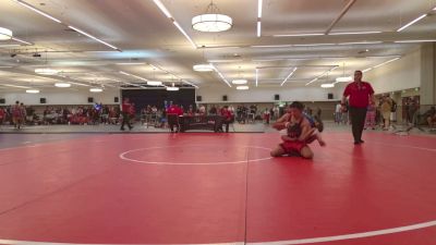 79 lbs Champ. Rd Of 32 - Leron Bursey, Swamp Monsters Wrestling Club vs Cash Cancel
