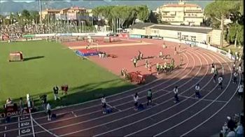 Rieti 2010 M-800m David Rudisha New World Record 1-41.01! Lalang, Symmonds PR