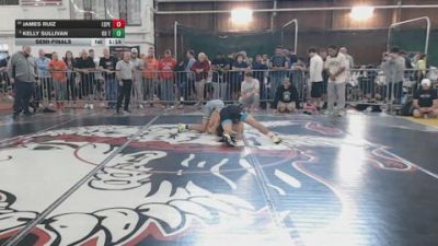 145 lbs Semifinal - James Ruiz, Esperanza High School vs Kelly Sullivan, KD Training Center