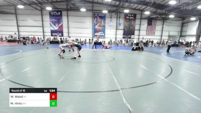 152 lbs Round Of 16 - William Wood, NY vs Maddux Hintz, WY