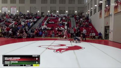 106 lbs Round 1 (16 Team) - William Hodgin, Hewitt-Trussville vs Noah Krauss, Auburn