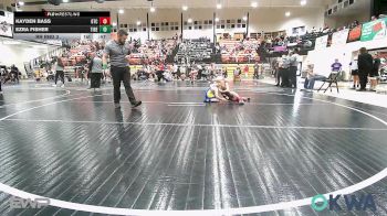 66 lbs Rr Rnd 3 - Kayden Bass, Grove Takedown Club vs Ezra Fisher, Tiger Trained Wrestling