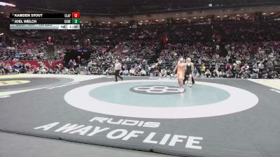 165 lbs 1st Place Match - Joel Welch, Col. DeSales vs Kamden Stout, Claymont