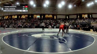 170 lbs 5th Place Match - Alexis Ogundipe, Glen Burnie vs Kamil Johnson, Potomac