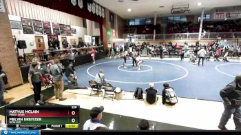 220 lbs Cons. Round 5 - Melvin Kreitzer, Richland vs Matyus McLain, Priest River