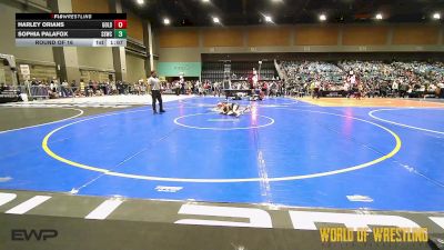 65 lbs Round Of 16 - Harley Orians, Gold Rush vs Sophia Palafox, Southwest Stallions WC